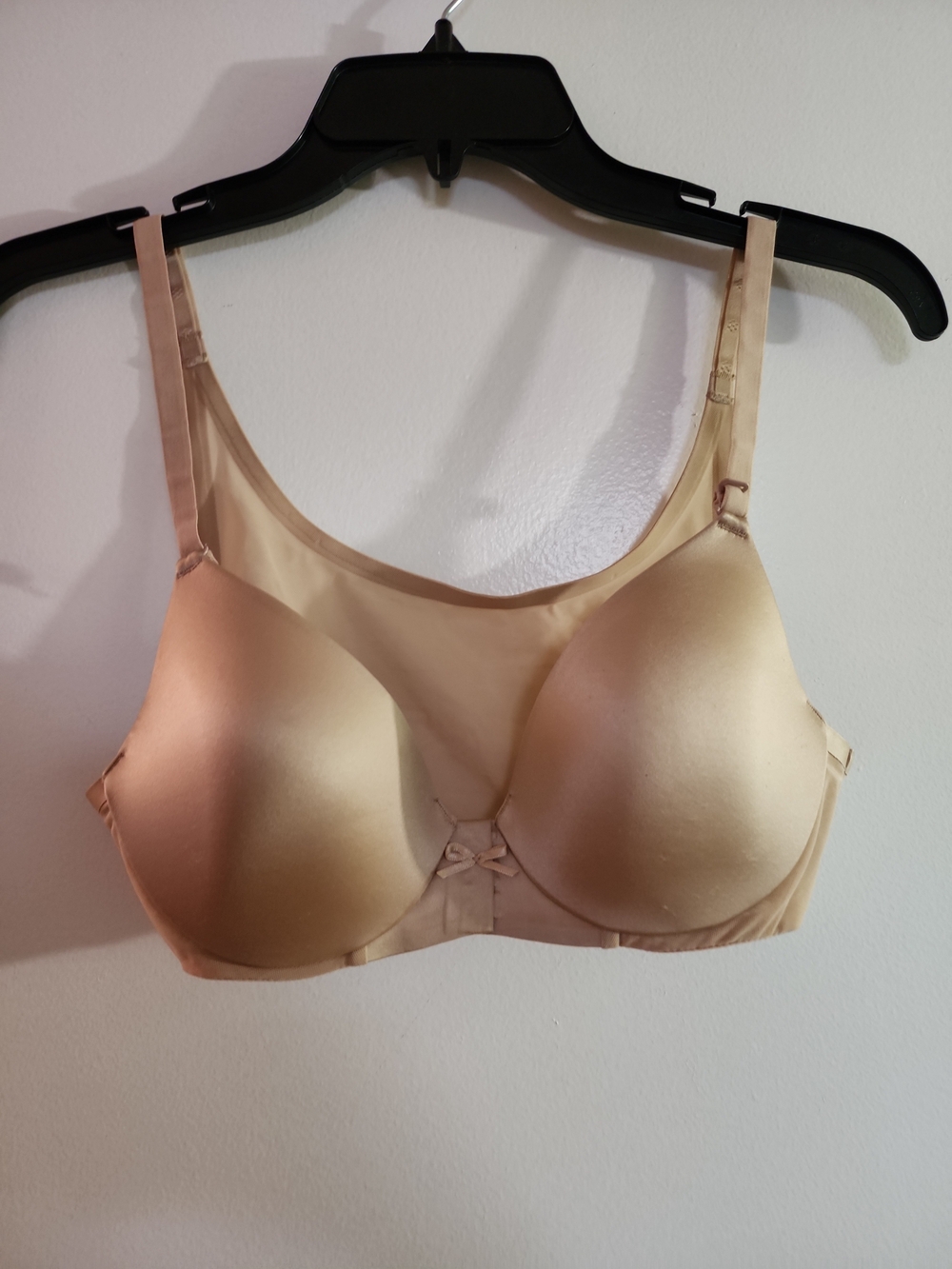 SPANX Front Close Nude Beige T-Shirt Bra
